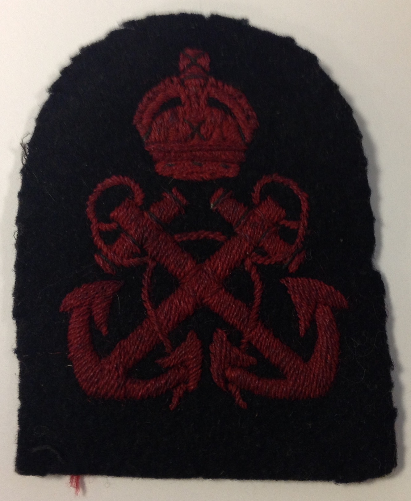 A NAVAL CHIEF PETTY OFFICER'S CAP BADGE In Royal Navy - Foto 2